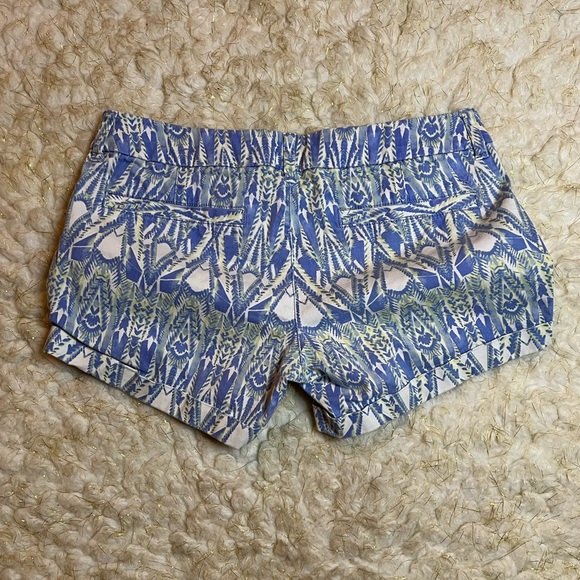 ⭐️American Eagle Blue Patterned Shorts - Picture 3 of 6